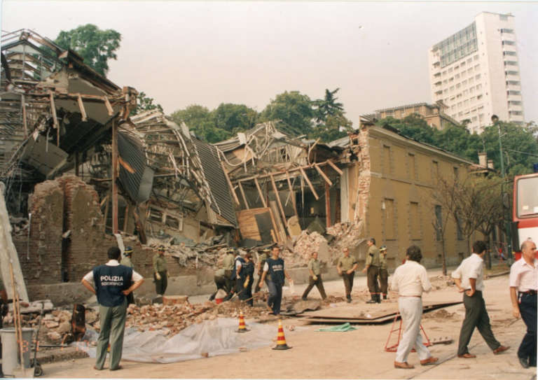 La bomba in Via Palestro, Milano - 1993