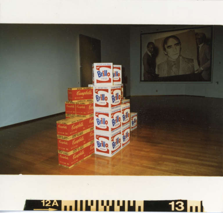 Opera di Andy Warhol “Boxes”, 1964